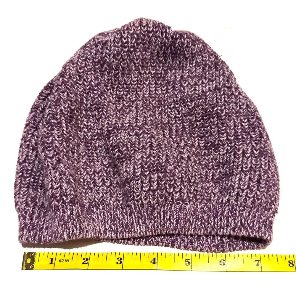 Gymboree Purple Knit Winter Hat Girls Size S Small